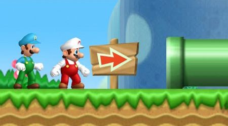 New Super Mario Bros. Wii Arcadia - 2 Player Co-Op Walkthrough #04