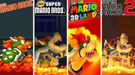 Evolution of - Bowser Falling in Lava (1985-2021)