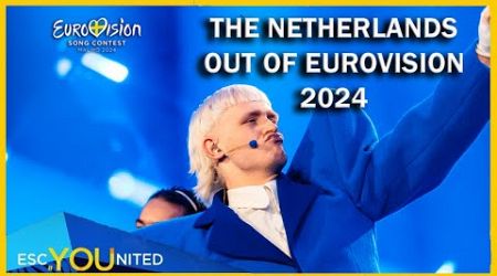 Joost Klein (Netherlands 2024) has been DISQUALIFIED from Eurovision 2024