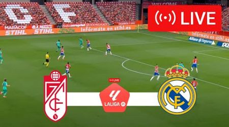 Granada vs Real Madrid LIVE | La Liga 2024 | Match LIVE Today!