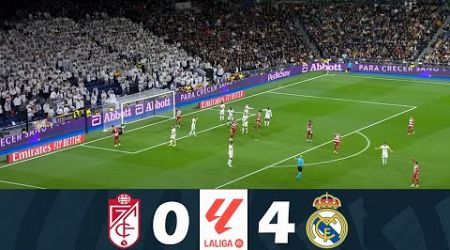 Granada vs Real Madrid 0-4 | 2024 LaLiga | Match Highlights