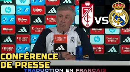 CONFERENCE DE PRESSE FR | Grenade vs Real Madrid | Ancelotti | LALIGA