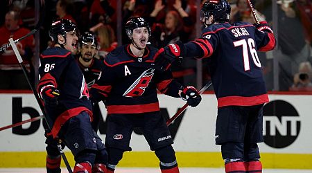Hurricanes stave off elimination, hand Rangers their first loss of post-season