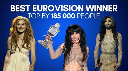 Who&#39;s the BEST ESC WINNER the last 10 years? - TOP by 185,000 PEOPLE
