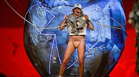 Eurovision Finland singer Teemu Keisteri shocks viewers with almost naked performance