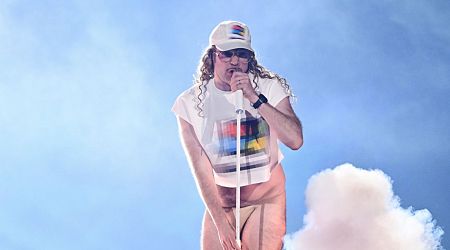 'Put some trousers on' beg Eurovision fans as Finland's entry appears naked throughout performance