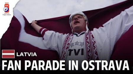 Latvia Fan Parade | 2024 #IIHFWorlds