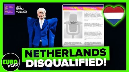 NETHERLANDS DISQUALIFIED FROM EUROVISION 2024 GRAND FINAL DUE TO JOOST KLEIN INCIDENT ALLEGATION