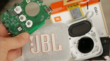 Look inside JBL GO 4 Portable Bluetooth Speaker &amp; Free Air Test