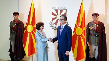 In Skopje, President Siljanovska Takes Oath of Office in Parliament, Refers to Country by Name of "Republic of Macedonia"