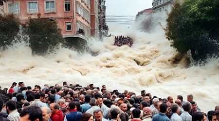 One of the worst floods in history! The city is washes away in Sirnak, Turkey