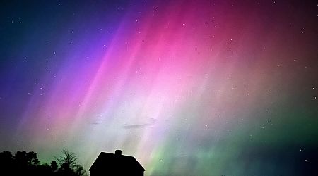 Solar storm produces stunning northern lights across US, UK, Russia
