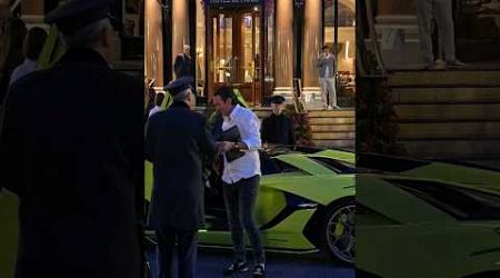 Billionaire arriving with his SVJ in Monaco #luxury #billionaire #monaco #supercars #lifestyle#life