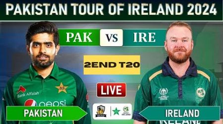 Pakistan Vs Ireland 2st T20I 2024 live streaming|Pakistan Vs Ireland live match