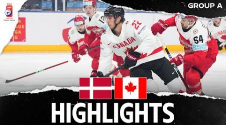 Highlights: Denmark vs Canada | 2024 #MensWorlds