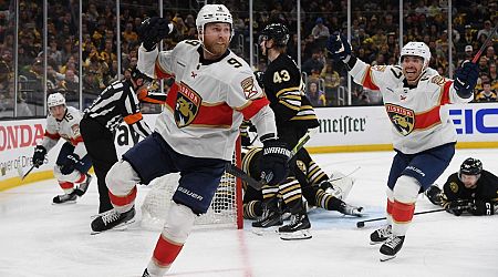 Panthers edge Bruins to take 3-1 lead in playoff series