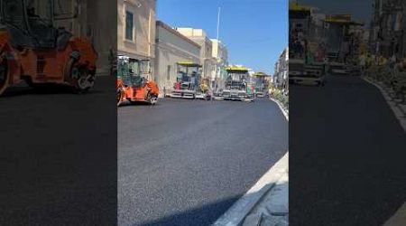 The amazing view of construction of road in Malta #shortsfeed #joinmalta #trending #art