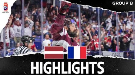 Highlights | Latvia vs. France | 2024 #MensWorlds
