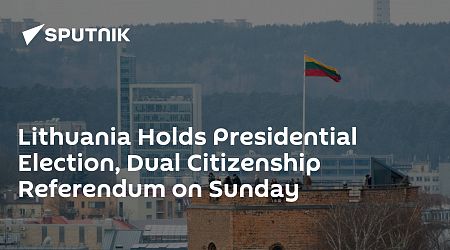 Lithuania Holds Presidential Election, Dual Citizenship Referendum on Sunday