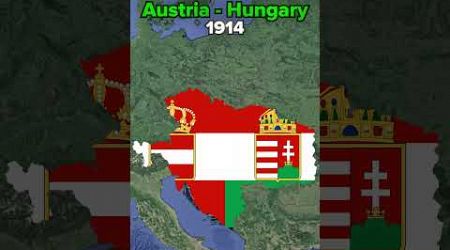 Evolution of Austria #shotrs #geografia #history