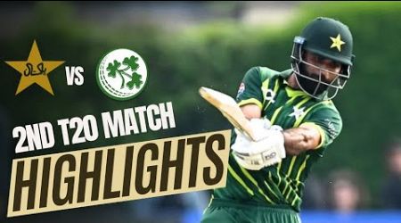Pakistan vs Ireland 2nd T20 Match Full Highlights 2024