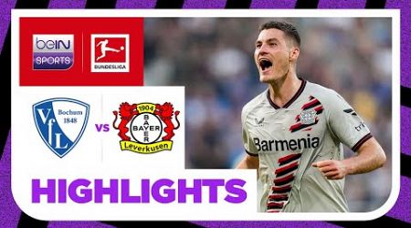 Bochum v Bayer Leverkusen | Bundesliga 23/24 Match Highlights