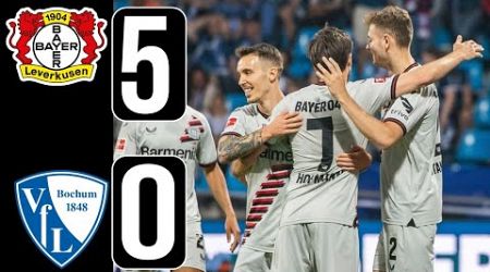 Bayer Leverkusen vs Bochum (5-0) BO04 - bochum All Goals &amp; Extended Highlights