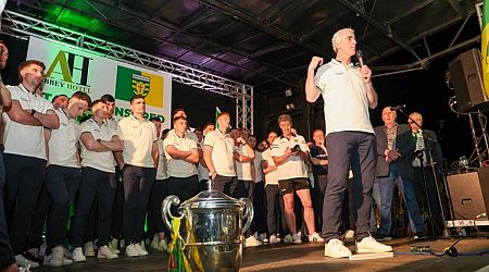 In pictures: Donegal Town welcomes home the Ulster champions