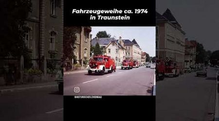 Fahrzeugweihe in Traunstein #chiemgau #traunstein #historischerchiemgau
