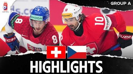 Highlights: Switzerland vs. Czechia | 2024 #MensWorlds