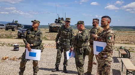 Land Forces' Units Take Part in Tactical Exercise of NATO Multinational Battlegroup in Bulgaria