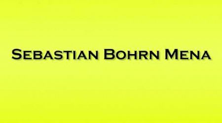 Pronunciation of Sebastian Bohrn Mena