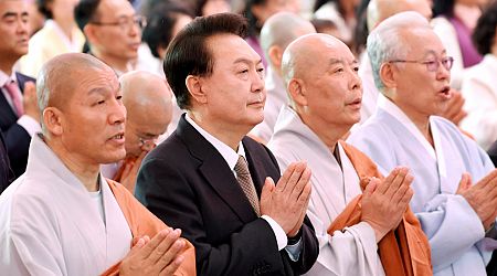 Yoon vows to run country 'rightly' on Buddha's birthday