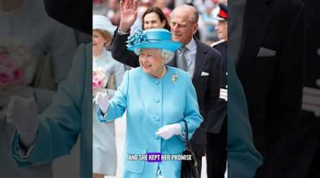 Queen Elizabeth&#39;s promise to the People of the United Kingdom #shorts #viral #crown