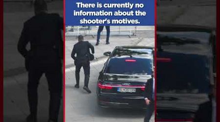 Slovak Prime Minister Robert Fico Wounded In A Shooting | Attacker Detained #shorts