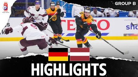 Highlights: Germany vs Latvia | 2024 #MensWorlds