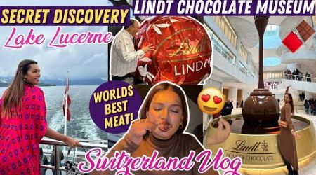 Discovering HIDDEN spots in SWITZERLAND with Family! Lindt Chocolate Museum #TravelWSar