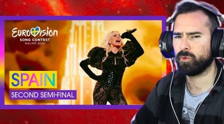 Vocal Coach Reacts to Nebulossa ZORRA LIVE Spain Second Semi-Final Eurovision 2024