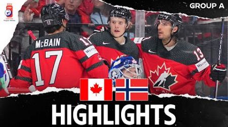 Highlights | Canada vs. Norway | 2024 #MensWorlds