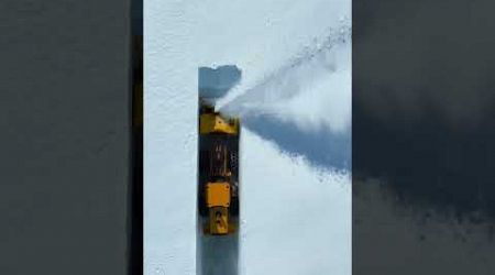 Cleaning the ice road in Norway #viral #shorts #constrcution #viral #1k #viral #shorts #viral #jcb