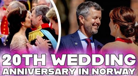 Twentieth wedding anniversary of Queen Mary of Denmark and King Frederic of Denmark in Norway
