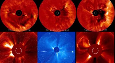 Powerful Coronal Mass Ejections (CMEs) - Extreme Solar Storm Of May 2024