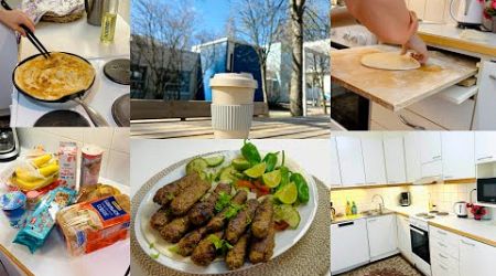 Weekend vlog| seekh kebab recipe |cleaning| daily life in finland