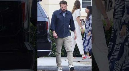 Ben Affleck and Jennifer Lopez drop son Samuel off at school together