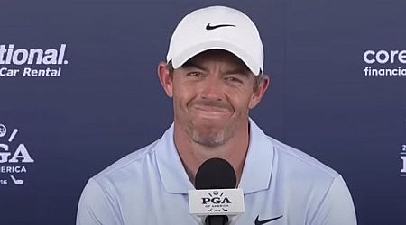 Rory McIlroy in frosty PGA press conference as he's asked personal questions after opening round