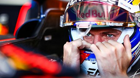 Max Verstappen slams wheel in frustration at Imola as Ferrari lay down the gauntlet