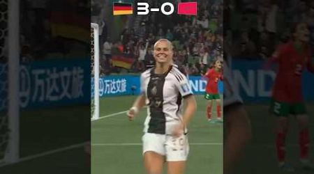 So many goals! Germany vs Morocco