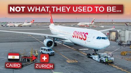 BRUTALLY HONEST REVIEW | Disappointing Swiss Economy Class from Cairo to Zurich aboard the A330-300!