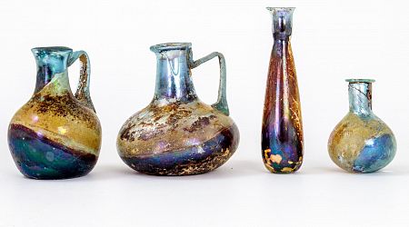 Stunningly Preserved Ancient Roman Glassware Turns Up in a French Burial Site