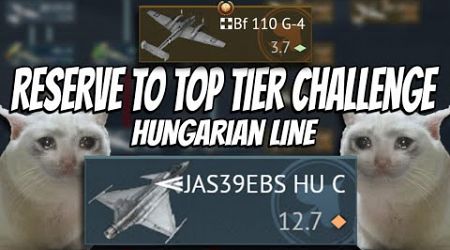 Playing the ENTIRE Hungary Fighter Line - Reserve to Top Tier
